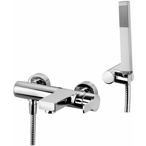 Miscelatore esterno per vasca Paffoni serie West WS026CR  Cromato - Ottone