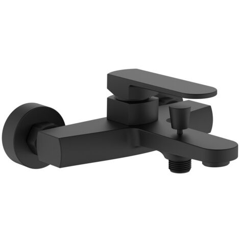 Miscelatore esterno vasca nero opaco - serie Venere