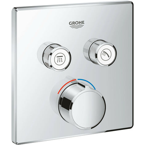 Miscelatore GROHE Monocomando a Incasso a 2 Vie - Controllo Intelligente Tramite Pulsante a Comando