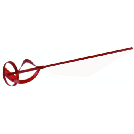 miscelatore in metallo rosso - 80x400mm.