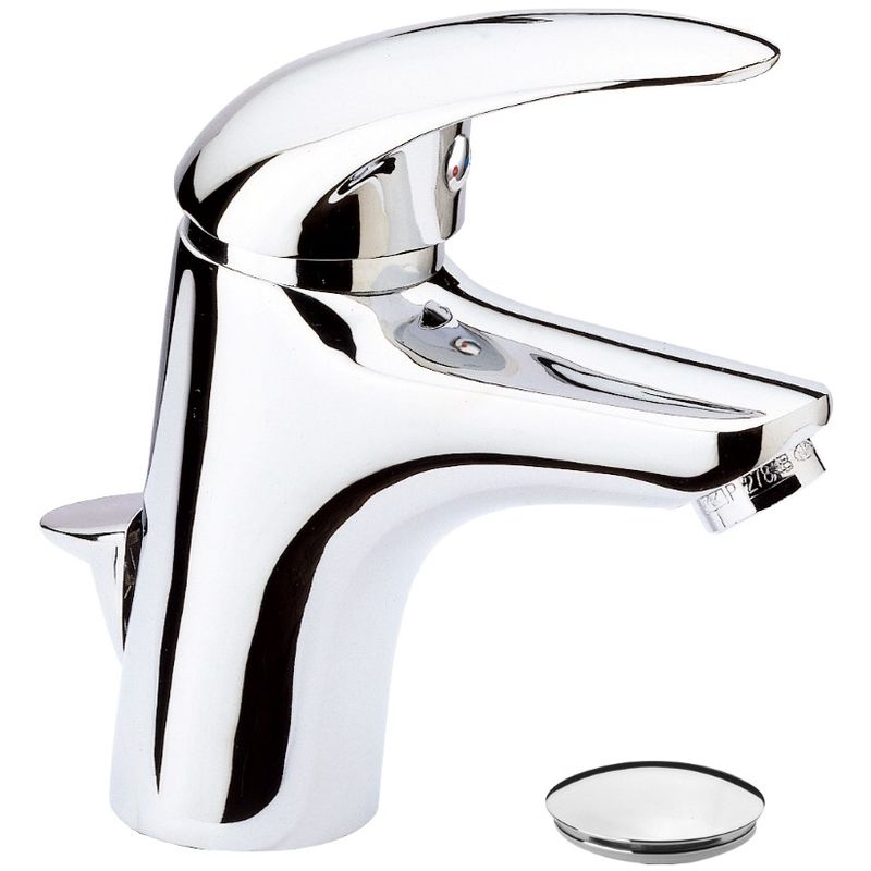 Miscelatore in ottone cromato per lavabo serie ten Remer Si