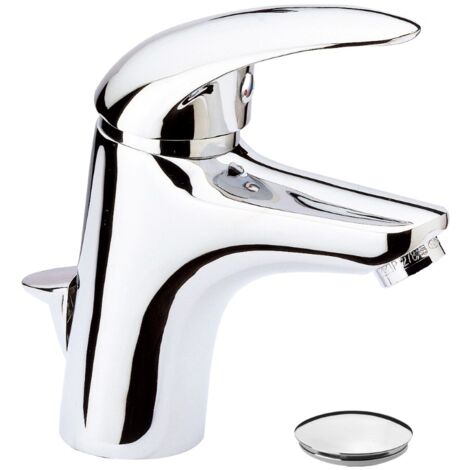 Miscelatore in ottone cromato per lavabo serie ten remer  Piletta di scarico: No