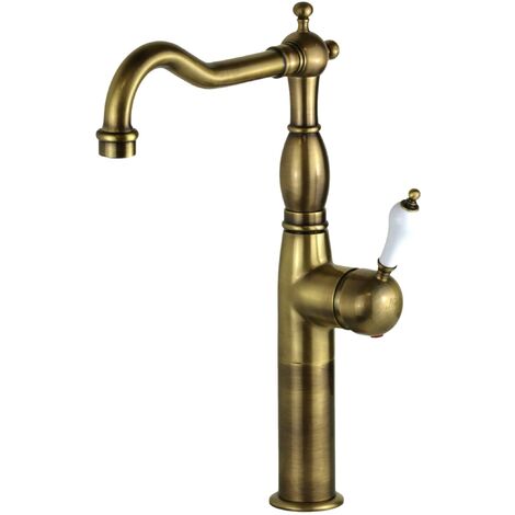Miscelatore in stile retrò canna alta in colore bronzo Nice Funny 600017PBB  Bronzo
