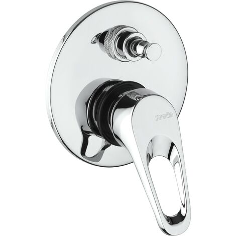 PIRALLA RUBINETTERIA Miscelatore incasso doccia con deviatore Piralla Naomi 0NO00400A16 Cromo - 2 Uscite