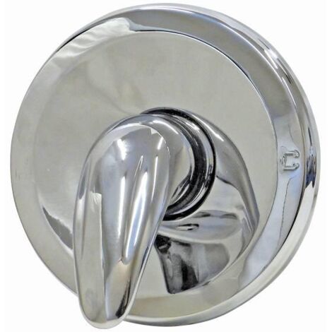 MISCELATORE INCASSO DOCCIA PERLA IN OTTONE CROMATO Ø mm. 40