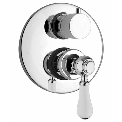 Miscelatore incasso doccia Piralla Como 0TO00400A21  Cromo - 2 Uscite