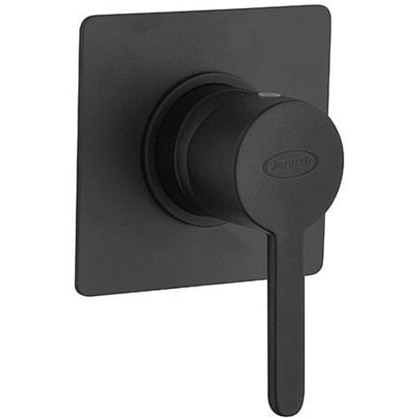 Miscelatore Jacuzzi incasso per doccia ad 1 uscita serie Sunset YO 0SUYO410JA01 nero opaco