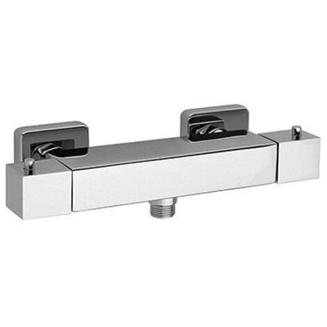 Miscelatore Jacuzzi termostatico esterno per doccia serie Glint 0IQ00448JA00 cromato