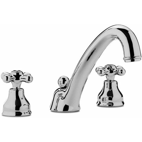 Miscelatore lavabo 3 fori Paffoni Iris IRV055CR  Cromo - Iris
