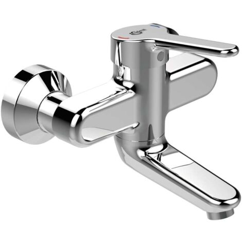 Miscelatore lavabo a parete CERAPLUS 2 AP, bocca 100 mm cromo IDEAL STANDARD