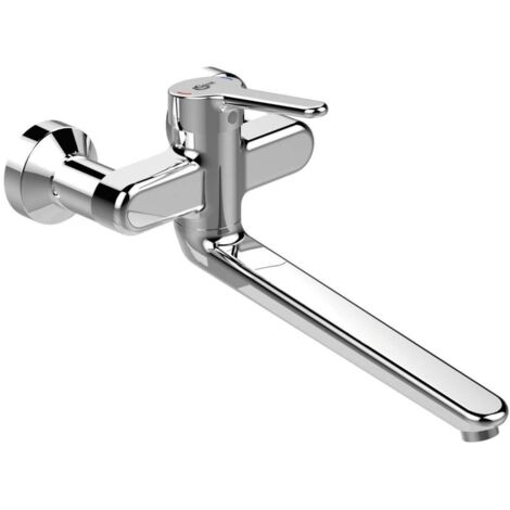Miscelatore lavabo a parete CERAPLUS 2 AP, bocca 250 mm cromo IDEAL STANDARD