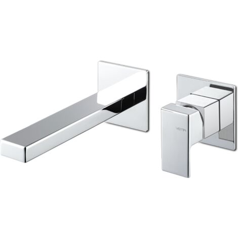 Miscelatore lavabo a parete Cromato Vema LYS V25050