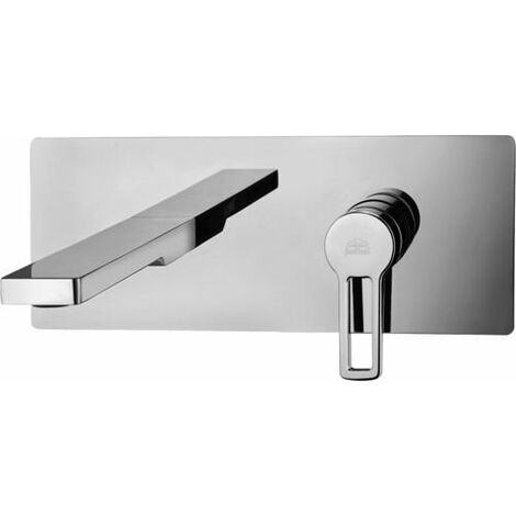 Miscelatore lavabo ad incasso con bocca l. 240 mm Paffoni serie Ringo RIN106CR  Cromato - Ottone