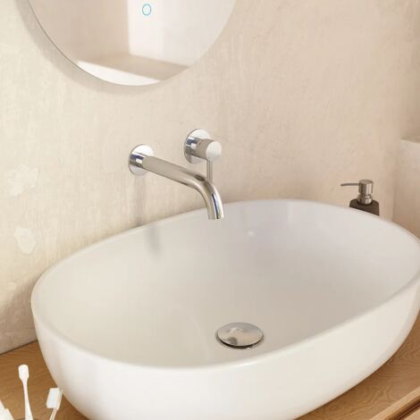 Miscelatore Lavabo ad Incasso in Ottone Cromato Mod. Bette