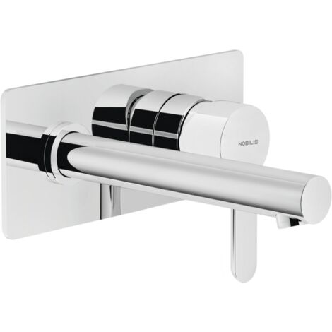 Miscelatore lavabo ad incasso Nobili serie ABC AB87198CR  Cromato - Ottone