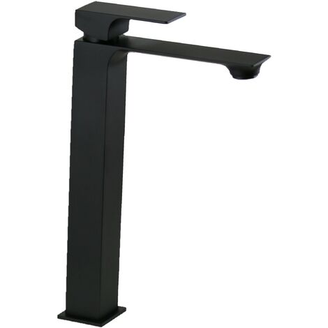 Miscelatore lavabo alto 278 mm colore nero opaco Paini Venti V2YO211TCLLSR Nero opaco - Piletta clic clac 1"1/4