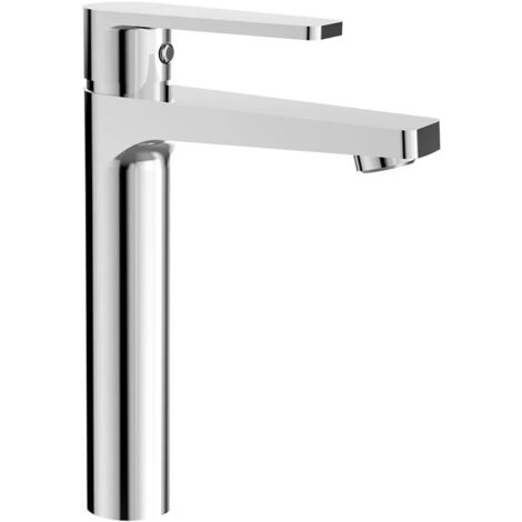Miscelatore lavabo alto cromato serie Recta