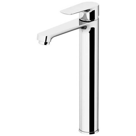 Miscelatore lavabo alto Gattoni Homix 3000 con flex inox di alimentazione e bocca 150 mm