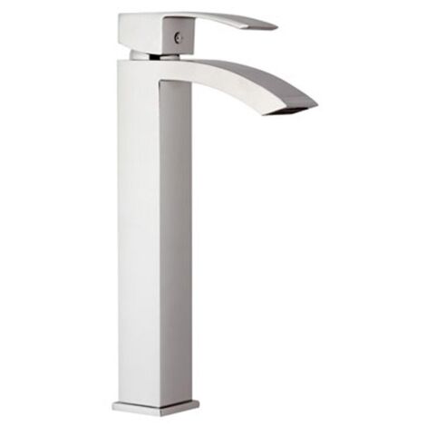 Miscelatore lavabo alto in ottone cromato Mariani linea Marte