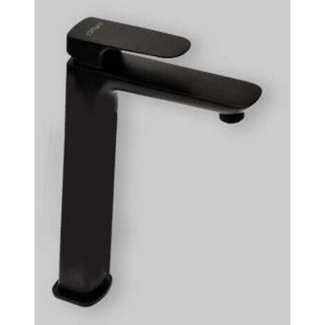 Miscelatore Lavabo Alto "Nove" Nero Opaco