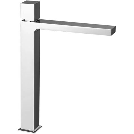 Miscelatore lavabo alto senza leva cromato lucido  Torre