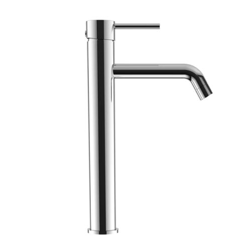 Miscelatore Lavabo Alto senza Scarico in Ottone Cromato Mod. Ava