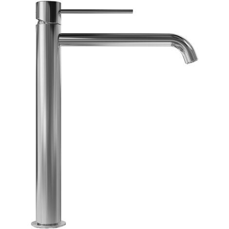 Miscelatore Lavabo Alto senza Scarico in Ottone Cromato Mod. Katharine
