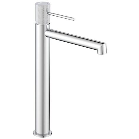 Miscelatore Lavabo Alto Serie Levi Cromato Senza Piletta