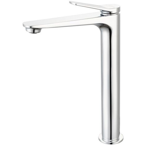 Miscelatore Lavabo Alto Serie Mars Cromato Senza Piletta