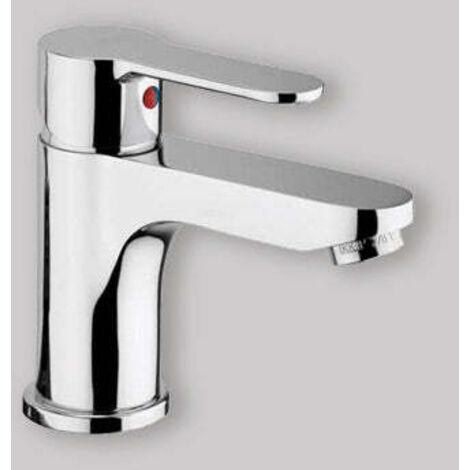 Miscelatore lavabo Blu con scarico in ottone cromo di Paffoni