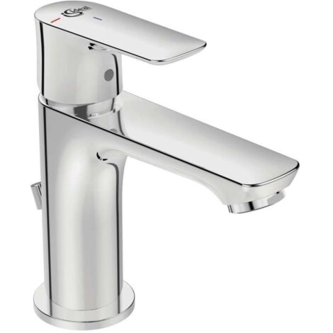 Miscelatore lavabo CH3, piletta in metallo CONNECT AIR - Cromo Ideal Standard