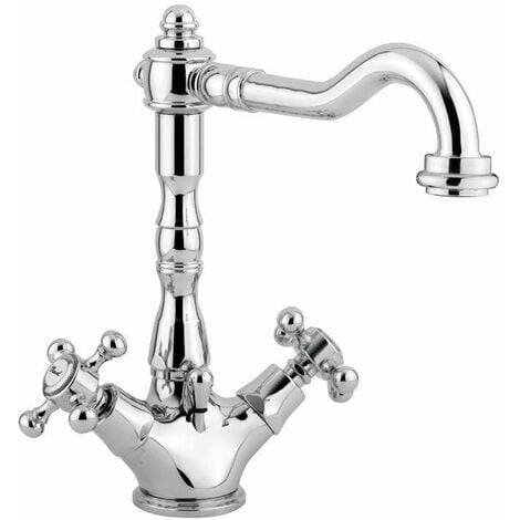 Miscelatore lavabo con canna orientabile Paffoni Belinda FBLV075CR Cromo