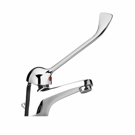 Miscelatore Lavabo con Leva Clinica Cromato Piralla Ariel