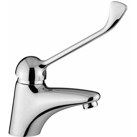 Miscelatore lavabo con leva clinica Paffoni serie Duemila DU301CR  Cromato - Ottone