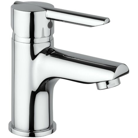 Miscelatore lavabo con piletta di scarico 11/4 Piralla Serena 0SE00088A16 Cromo - Piletta con salterello 11/4 - Cromo