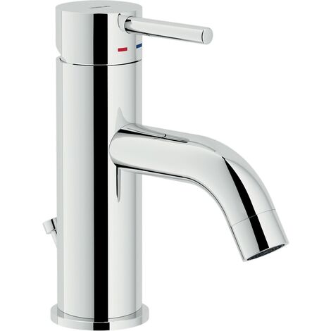 Miscelatore lavabo con scarico con attacco 1 1/4" Nobili Carlo LV00118/1CR