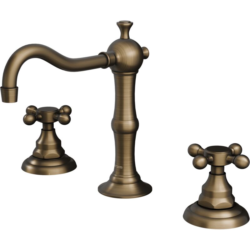 Miscelatore antico per lavabo - Bronzo