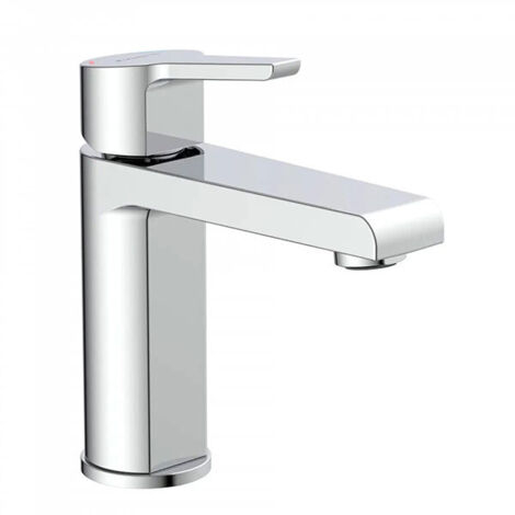 Miscelatore lavabo cromato - Rubinetto monocomando - Maniglia centrale - MIT/VIT/CRO
