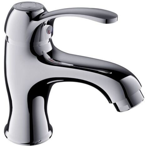 Miscelatore lavabo cromato stile vintage - serie Oxford