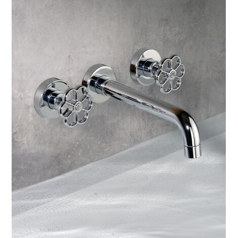 Miscelatore lavabo da muro Induss