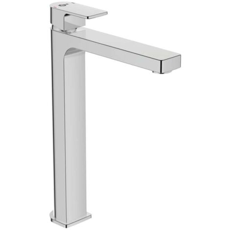 Miscelatore lavabo EDGE con base allungata senza piletta cromo IDEAL STANDARD