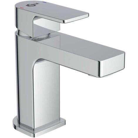 Miscelatore lavabo EDGE SLIM PICCOLO sporgenza 90 mm cromo senza piletta IDEAL STANDARD