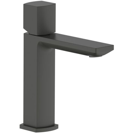 Miscelatore lavabo gungray con risparmio acqua e piletta click clack - serie Marte