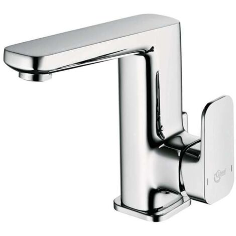 Miscelatore lavabo IDS EH TONIC II con bocca alta e piletta cromata