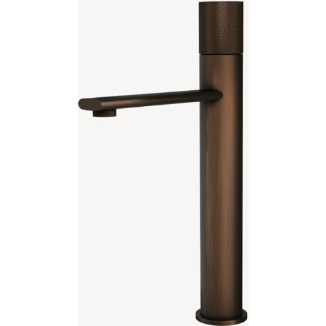Miscelatore lavabo in ottone antico da appoggio