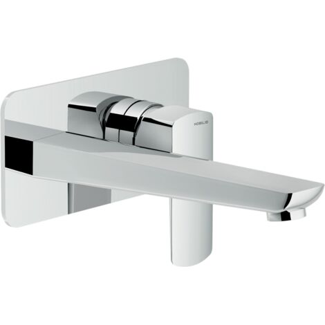 Miscelatore lavabo incasso a parete Nobili Acquaviva VV103198 | Cromo - 200 mm