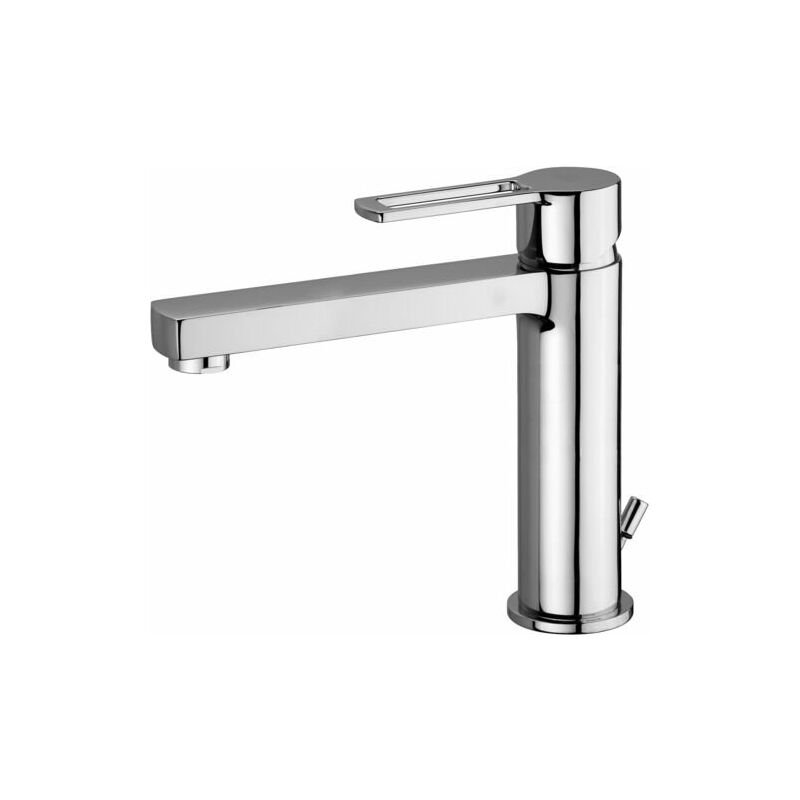 Paffoni - Miscelatore lavabo medio serie Ringo RIN073CR Cromato - Ottone