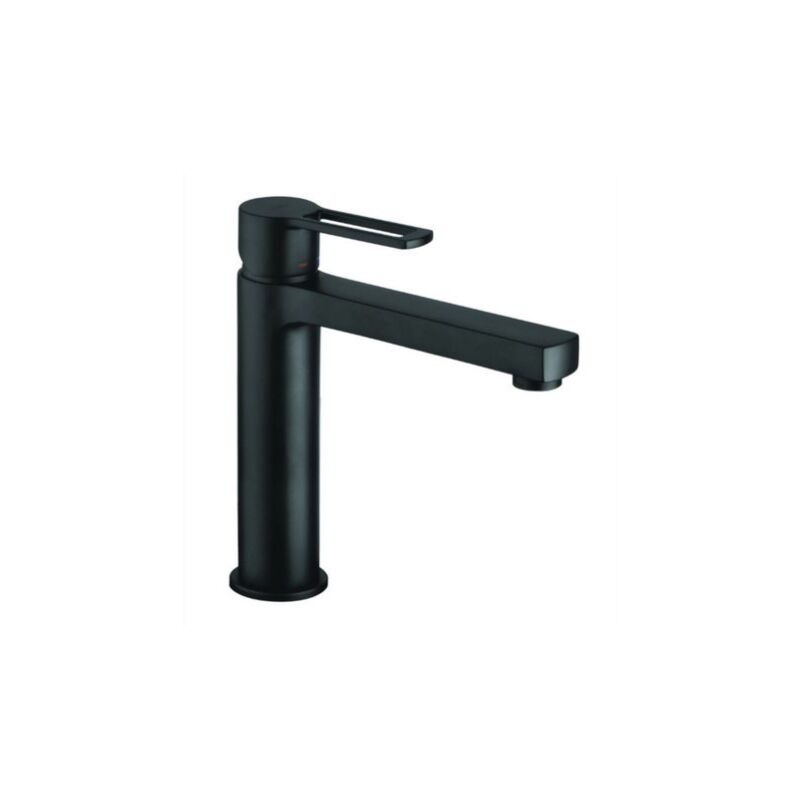 Paffoni - Miscelatore lavabo medio serie Ringo RIN073NO Ottone - Nero opaco