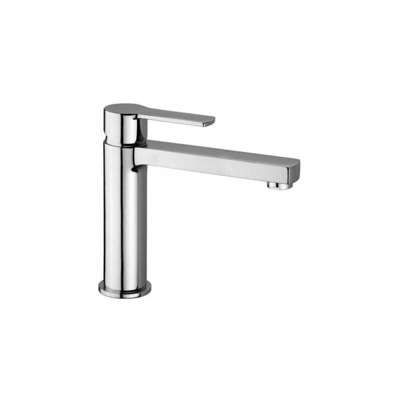 Paffoni - Miscelatore lavabo medio serie West WS073CR Cromato - Ottone