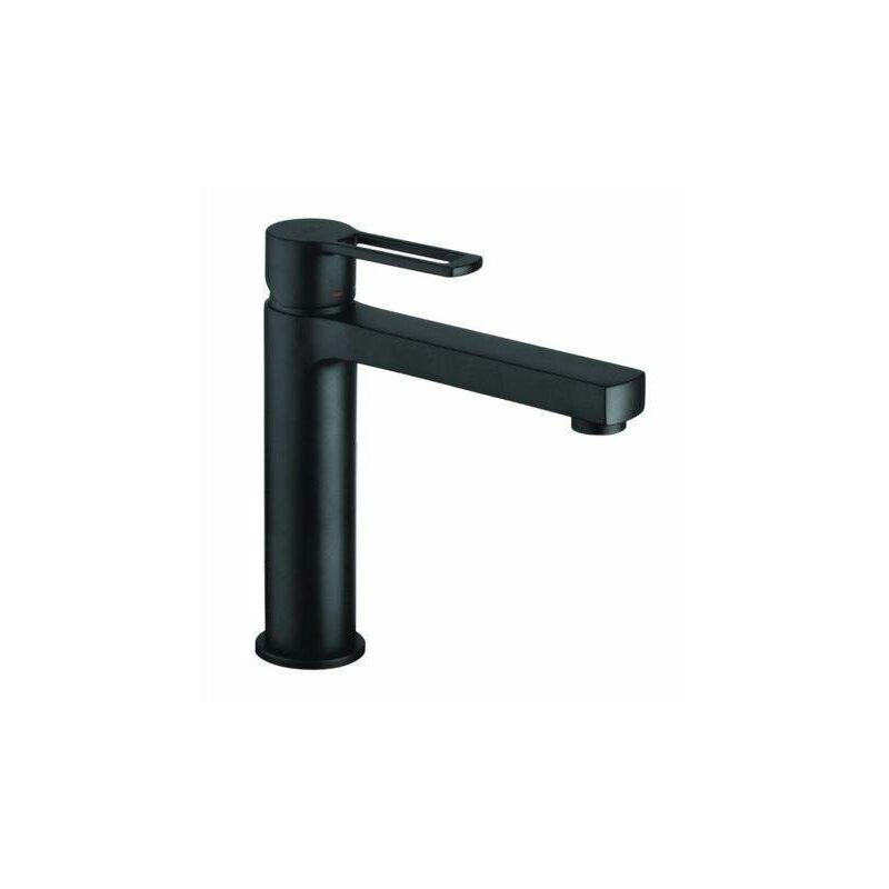 

Mezclador de lavabo mediano Paffoni RIN073-WS073-RIN074-WS074 | Negro mate - RINGO - Sin Desagüe